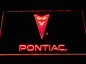 Pontiac LED Neon Sign