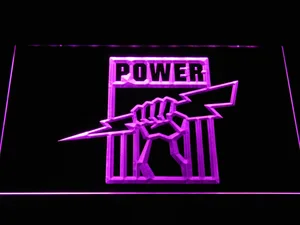 Port Adelaide Power LED Neon Sign