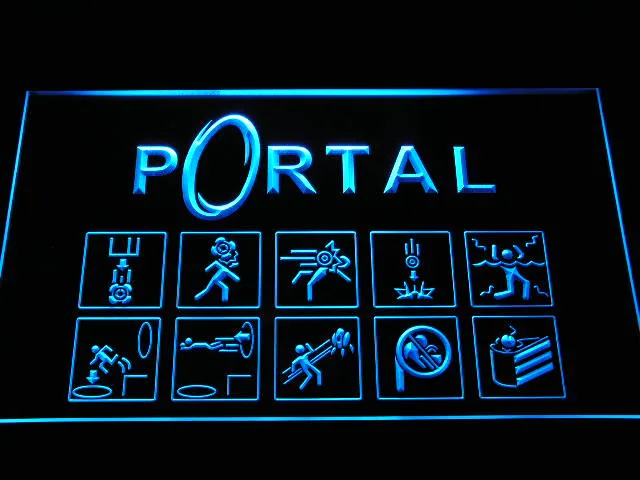 Portal LED Neon Sign