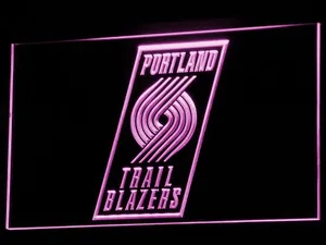 Portland Trail Blazers LED Neon Sign