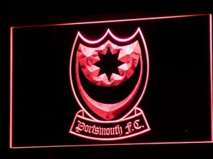 Portsmouth Football Club LED Neon Sign - Legacy Edition