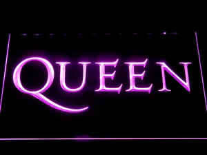 Queen Wordmark LED Neon Sign