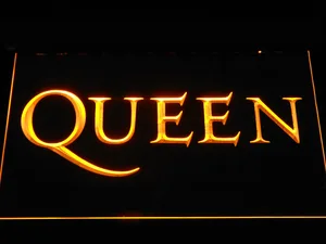 Queen Wordmark LED Neon Sign