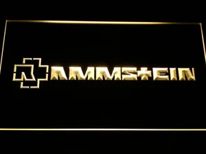 Rammstein LED Neon Sign