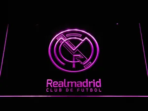 Real Madrid CF Crest LED Neon Sign
