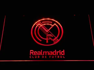 Real Madrid CF Crest LED Neon Sign