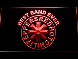 Red Hot Chili Peppers Best Band Ever LED Neon Sign