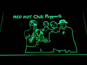 Red Hot Chili Peppers Silhouette LED Neon Sign