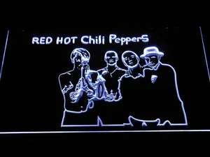 Red Hot Chili Peppers Silhouette LED Neon Sign