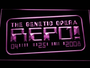 Repo The Genetic Opera LED Neon Sign