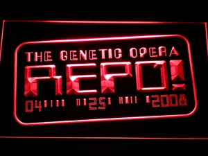 Repo The Genetic Opera LED Neon Sign