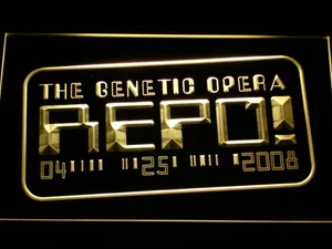 Repo The Genetic Opera LED Neon Sign
