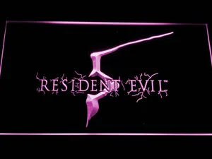 Resident Evil 5 LED Neon Sign