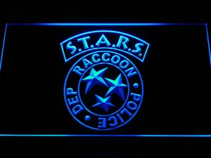 Resident Evil STARS LED Neon Sign