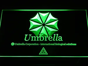 Resident Evil Umbrella Corporation LED Neon Sign