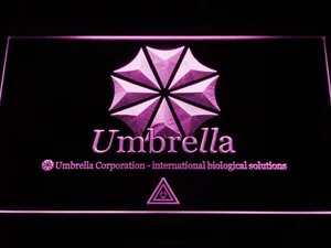 Resident Evil Umbrella Corporation LED Neon Sign