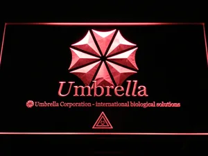Resident Evil Umbrella Corporation LED Neon Sign