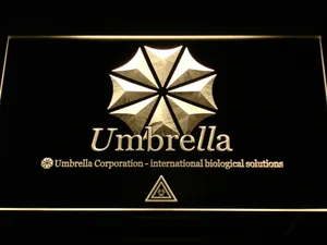 Resident Evil Umbrella Corporation LED Neon Sign