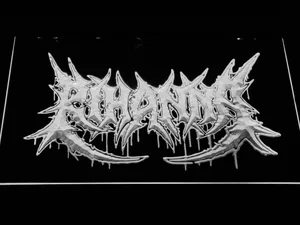 Rihanna Death Metal VMA Logo LED Neon Sign