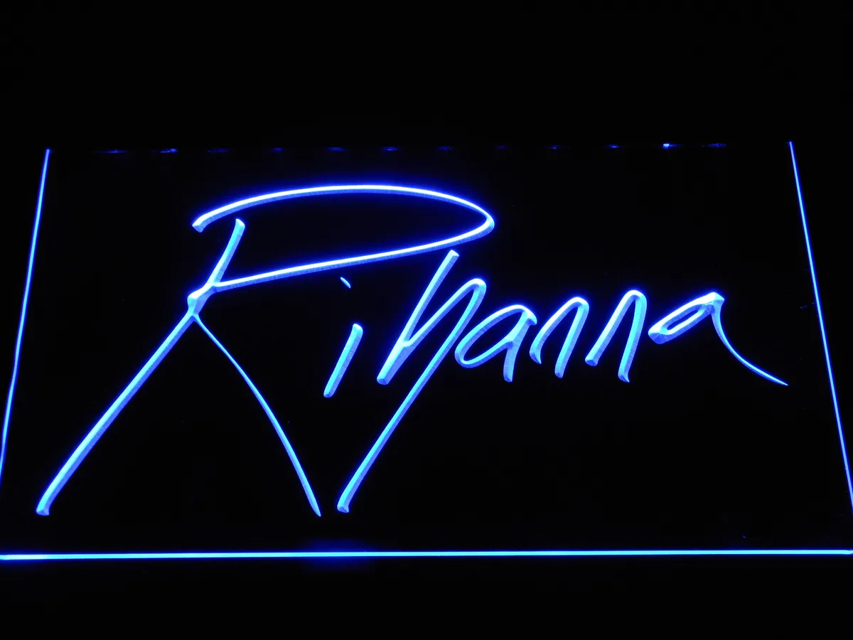 Rihanna LED Neon Sign