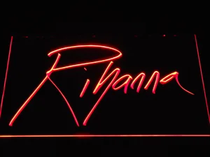 Rihanna LED Neon Sign