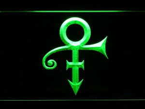 RIP - Prince Symbol LED Neon Sign