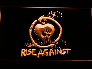 Rise Against LED Neon Sign