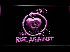 Rise Against LED Neon Sign