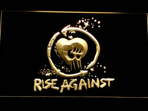Rise Against LED Neon Sign