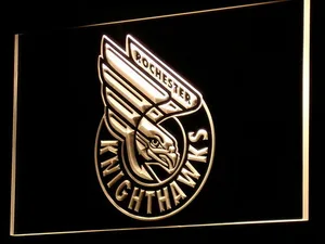 Rochester Knighthawks LED Neon Sign