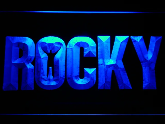 Rocky LED Neon Sign