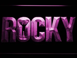 Rocky LED Neon Sign