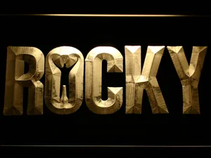 Rocky LED Neon Sign
