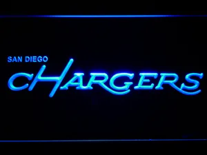 San Diego Chargers 1974-1987 LED Neon Sign - Legacy Edition