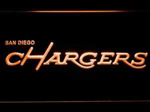 San Diego Chargers 1974-1987 LED Neon Sign - Legacy Edition
