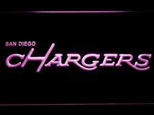 San Diego Chargers 1974-1987 LED Neon Sign - Legacy Edition