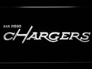 San Diego Chargers 1974-1987 LED Neon Sign - Legacy Edition