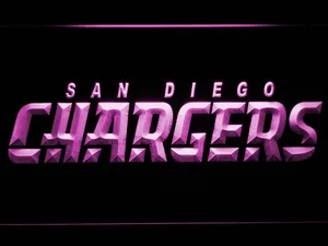 San Diego Chargers LED Neon Sign