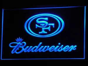 San Francisco 49ers Budweiser LED Neon Sign