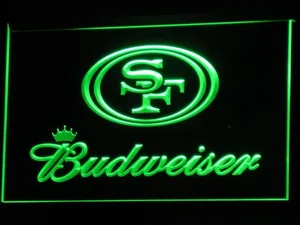 San Francisco 49ers Budweiser LED Neon Sign
