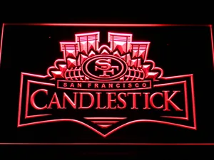 San Francisco 49ers Candlestick Park LED Neon Sign