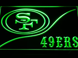 San Francisco 49ers Split LED Neon Sign