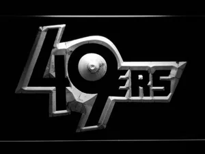 San Francisco 49ers Unused 1991 Logo LED Neon Sign - Legacy Edition