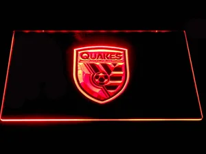 San Jose Earthquakes LED Neon Sign