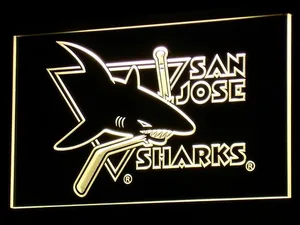 San Jose Sharks LED Neon Sign - Legacy Edition