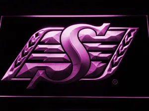 Saskatchewan Roughriders LED Neon Sign - Legacy Edition