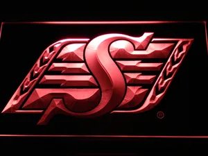 Saskatchewan Roughriders LED Neon Sign - Legacy Edition