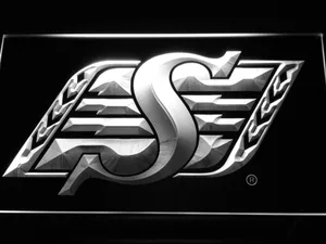 Saskatchewan Roughriders LED Neon Sign - Legacy Edition