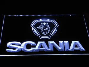Scania Wordmark LED Neon Sign