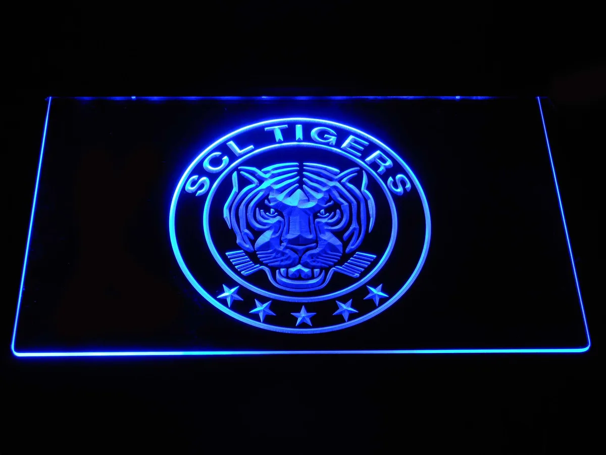 SCL Tigers LED Neon Sign